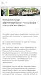 Mobile Screenshot of eibert-grabmale.de